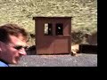 Strafer MKII Mod 1 Firing Through Plywood Backstop