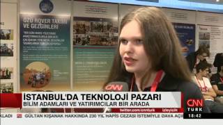 CNN TURK ANA HABER İSTANBUL'DA TEKNOLOJİ PAZARI