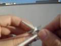 Portuguese Knitting Lesson - How to Purl