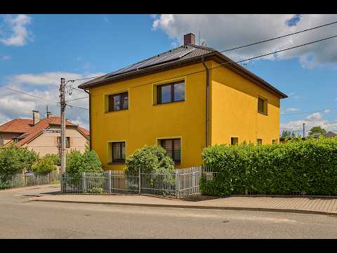 Video Pronájem rodinného domu 4+1 v Broumech, okres Beroun