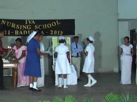 Sri Lanka School of nursing iva - Capping Ceremony (Badulla) Cilp 2