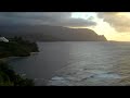 Princeville, Kauai - Pali Ke Kua Bali Hai Sunset