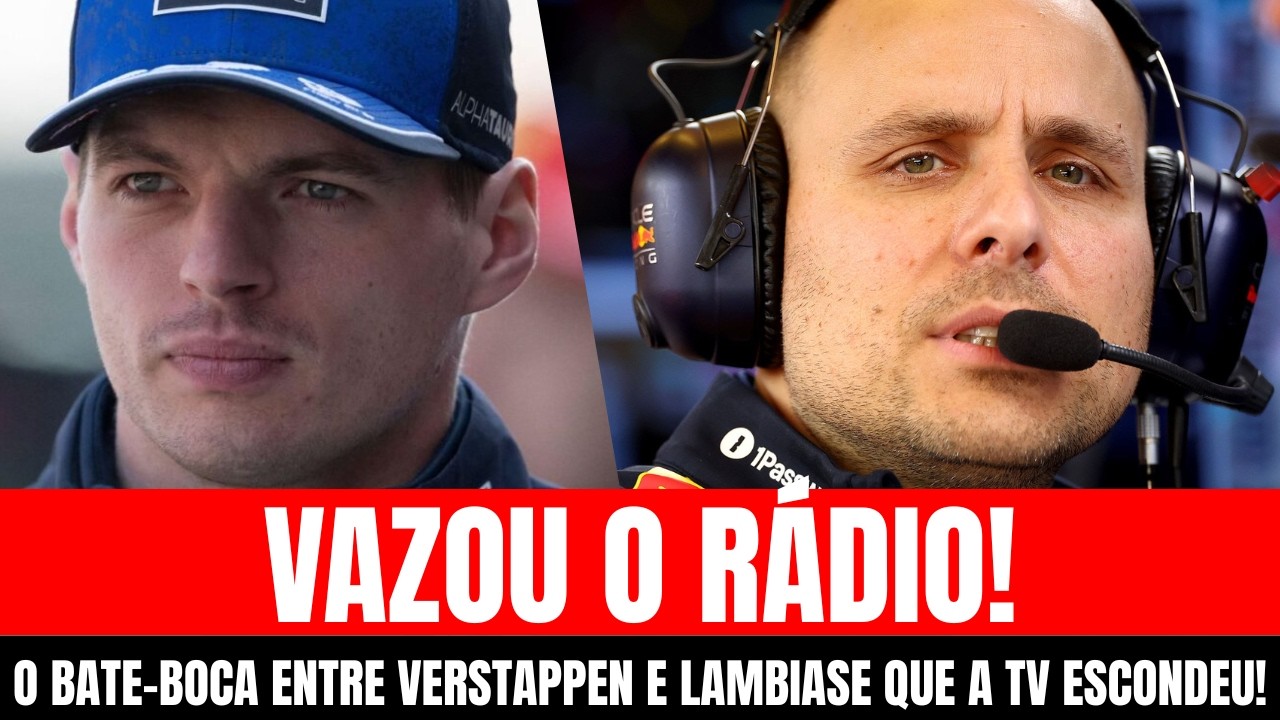 Rádio Vazado F1: A Discussão Tensa de Max Verstappen no GP da China 2026