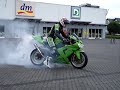 Kawasaki ZX10 Burnout - Donut www.team-ninja.tk