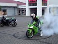 Kawasaki ZX10 Burnout - Donut www.team-ninja.tk