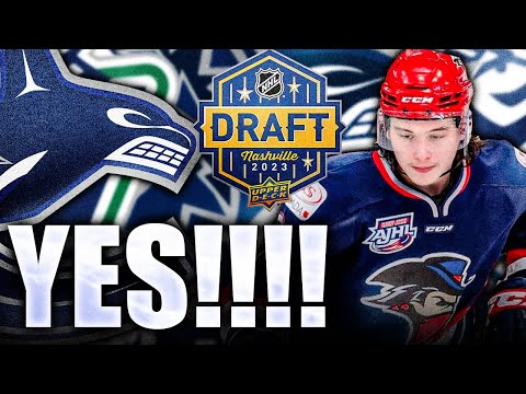 CANUCKS MAKE A BRILLIANT FINAL PICK @ 2023 NHL ENTRY DRAFT: MACKLIN CELEBRINI'S BROTHER AIDEN (News)