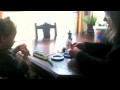 play dough, grandma and the pretend elephant