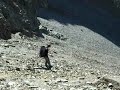 descente de pierrier  à la grande lauziere.