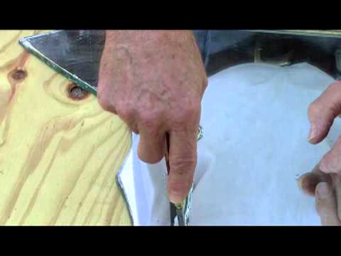 how to cut quarter inch glass
