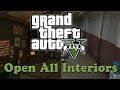 Open All Interiors v5 для GTA 5 видео 1