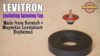 LEVITRON Levitating Spinning Top  How to make a Le