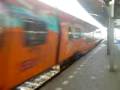videos de Station Utrecht Centraal 2x VIRM (olympische treinstellen) komen het station binnen rijden
