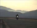 Hellcat Motorcycle Sound in the Mojave Desert - Jet Li \"WAR\"