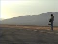Hellcat Motorcycle Sound in the Mojave Desert - Jet Li 