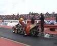 Top fuel drag bike: Sverre Dahl 6.42sec@364kmh, Mantorp 2005