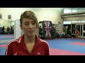 hurdlers poke fun at david beckham: http://vid.io/xlc young jade jones fighting for olympic gold.