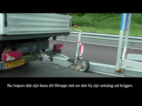 Asociale rijgedrag zorgt bijna voor frontaal ongeluk door mobiel bellen