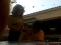 en la terraza de la piwi de belvis