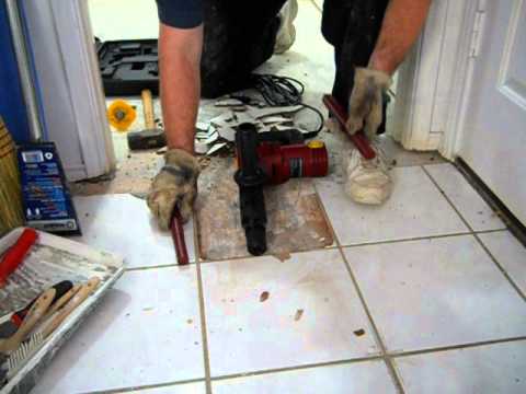 how to remove ceramic tile
