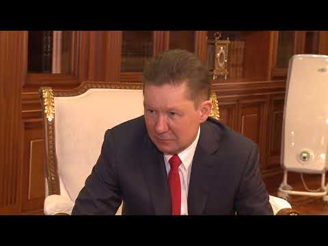 Head of State had a meeting with “Gazprom” top manager 