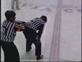 Flyers Rangers Fights Ref Linesman Cut Orr Cote Downie NHL