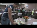 FIU football celebrates Thanksgiving with local senior citizens