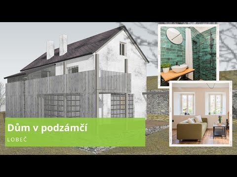 Video Dům v rekonstrukci, Lobeč u Mšena, Kokořínsko