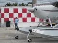 Cessna 206 coming up the ramp at Watson Island, Miami, FL