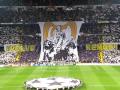 Ultras Sur Tifo Cibeles Real Madrid - Lyon 10-03-2010