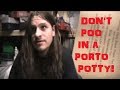 Dave takes a poo before bloodstock 08 (censored version)