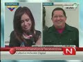 Chávez hace llorar a Cristina Kirchner