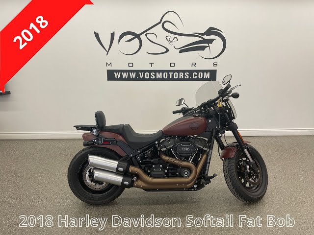 2018 Harley Davidson FXFBS Fat Bob ABS 114 - V4975 - -No Payment in Street, Cruisers & Choppers in Markham / York Region