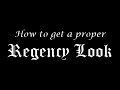 How to Get a Proper Regency Look from a Thrift Store II