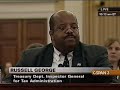 Oct. 22 2009 Oversight Hearing, J Russell George Opening Statement