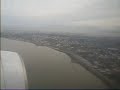 Landing Tunis carthage Runway 19 (Soukra)