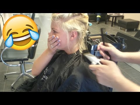 Fryzjer ogolił jej niemal całą głowę. Rezultat przekroczył wszelkie oczekiwania!