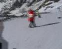 Da vedere..pupazzi della babybel sulle piste di Cervinia!!
