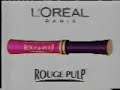 l'oreal milla jovovich rogue pulp because you're worth it
old video i dug up from my computer, really old video clip