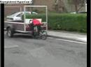 boy crashes into trailer