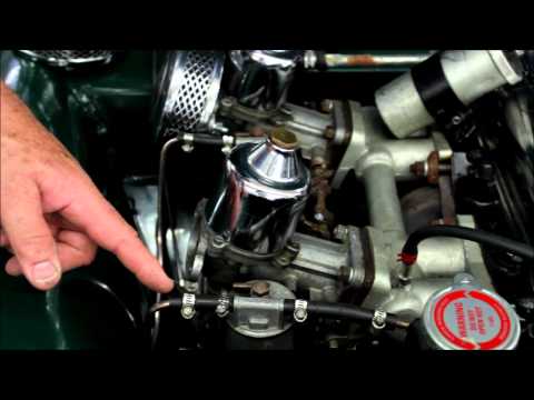 tr3 - Switching it up today! John gives a light walk through of some of the components under the bonnet of a Triumph TR3.