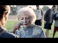 Snickers Super bowl XLIV 2010 Commercial with Betty White and Abe Vigoda