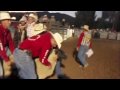 checking out my 5 year old's new video of mutton busting at the Rodeo last night http://bit.ly/e1O7q