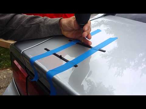 2011-2014 Dodge charger spoiler installation
