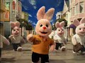 Duracell Battery ad from Germany Cute Bunnies. Duracell had a bunny advertising it's batteries in many parts of the world way befoere Energizer started making their commercials for the US market only. Energizer saw the fact that Duracell never trademarked the bunny to be used in the US, so they moved in.