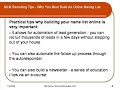 MLM Recruiting Tips - Why You Must Build An Online Mailing List