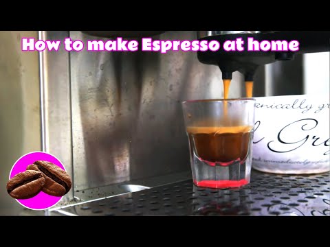 how to make espresso