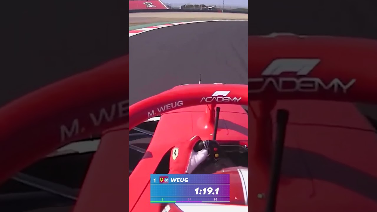 Maya Weug clinched Pole position with this flying lap last year ☝️ | F1 ACADEMY