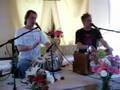 Jai Uttal singing a 'Radhe' kirtan at Ananda Ashram, July 07