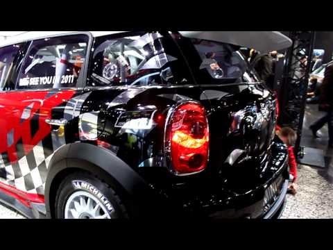MINI Countryman WRC at 2010 Paris motor show – 2 [HD]
