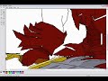 RuneScape Drawing - Full Dragon Design 2 + Godsword RuneScape Drawing - Full Dragon Design 2 + Godsword